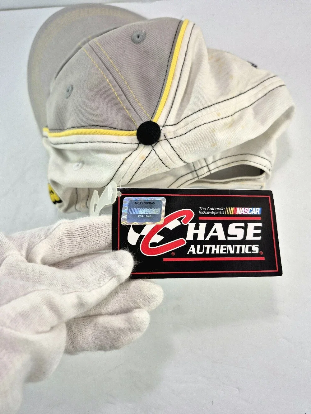 Chase Authentics NASCAR Jimmie Johnson 48 Hat 2008 Sprint Cup Champion Cap NWT